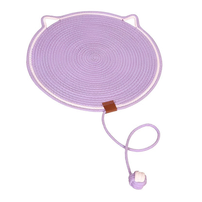 Durable Rope Cat Scratcher Pad with Claw Protection