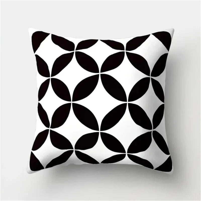 Modern Geometric Throw Pillow Cover