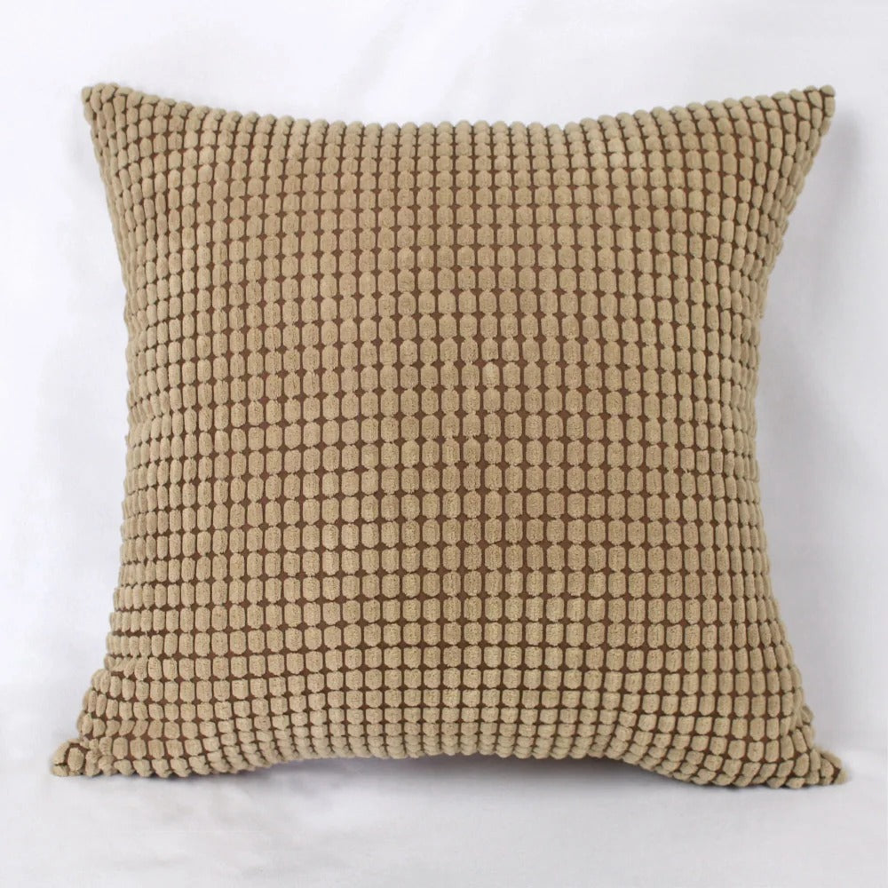 Soft Home Cushion Cover with Fun Corn Design