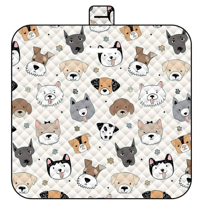 Portable Baby Play Mat with Padded Waterproof Cover