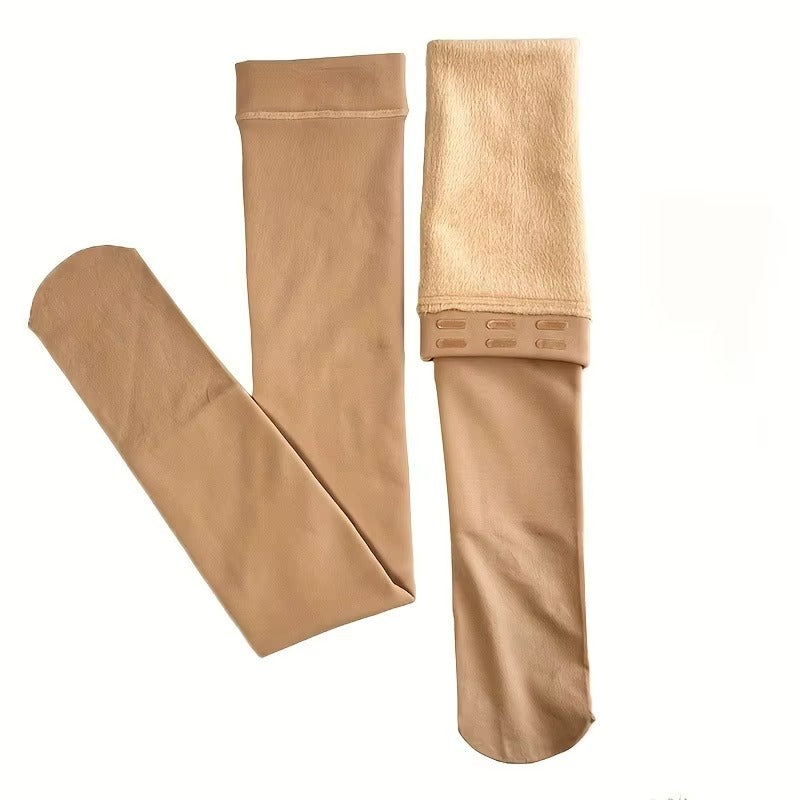 3Pcs of Anti-Slip Plush Over-Knee Long Socks