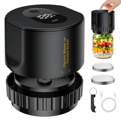Electric Jar Vacuum Sealer Kit