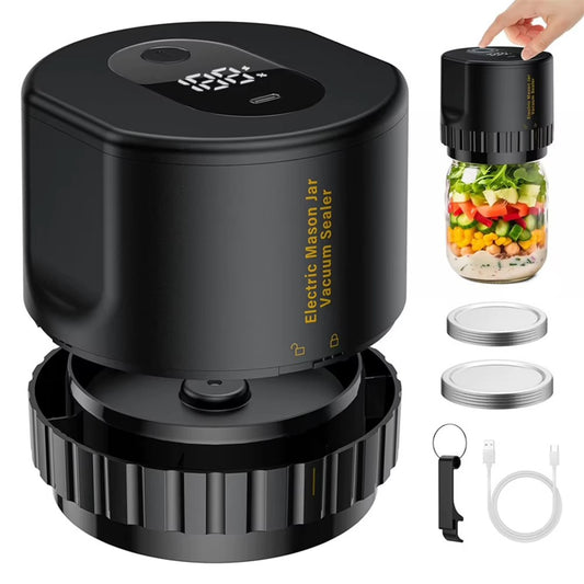 Electric Jar Vacuum Sealer Kit