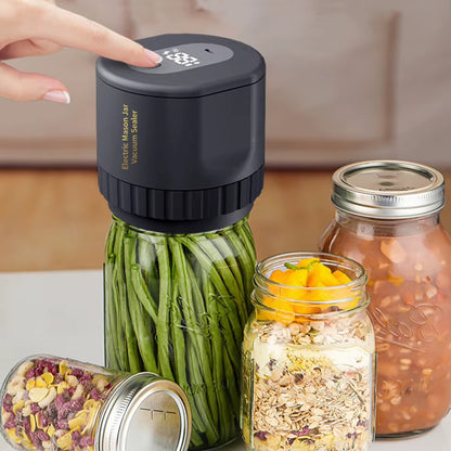 Electric Jar Vacuum Sealer Kit