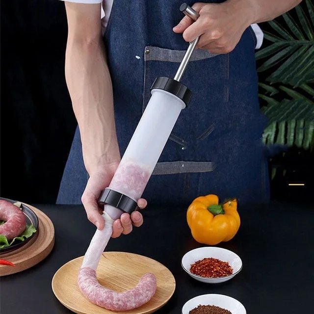 Easy Use Sausage Maker - Stainless Steel Kitchen Tool - Yeezlab