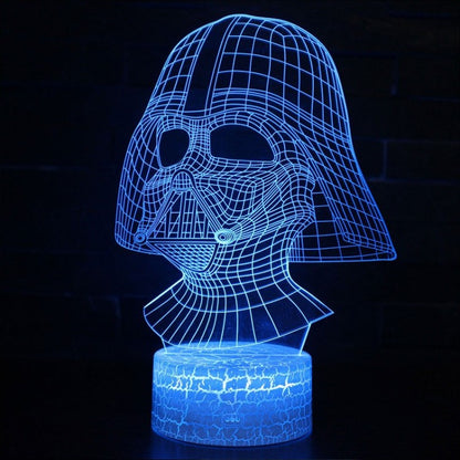 Cool Star Wars Darth Vader 3D Lamp - Yeezlab