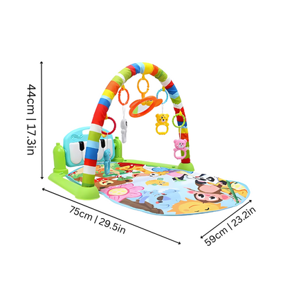 Baby Music Playmat with Piano Keyboard Toys