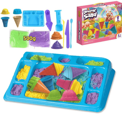 Fun Kids Molding Sand Playset - Yeezlab