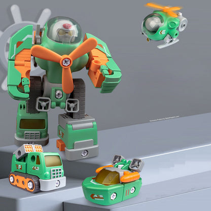 Action Toy Military Vehicle Building Set for Kids