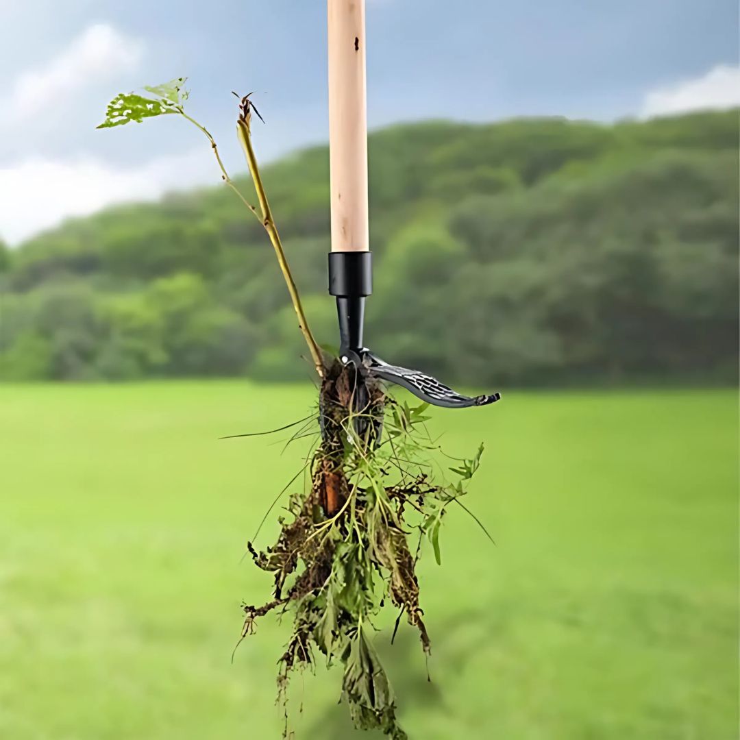 Easy Grip Garden Weeder with Strong Steel Claws