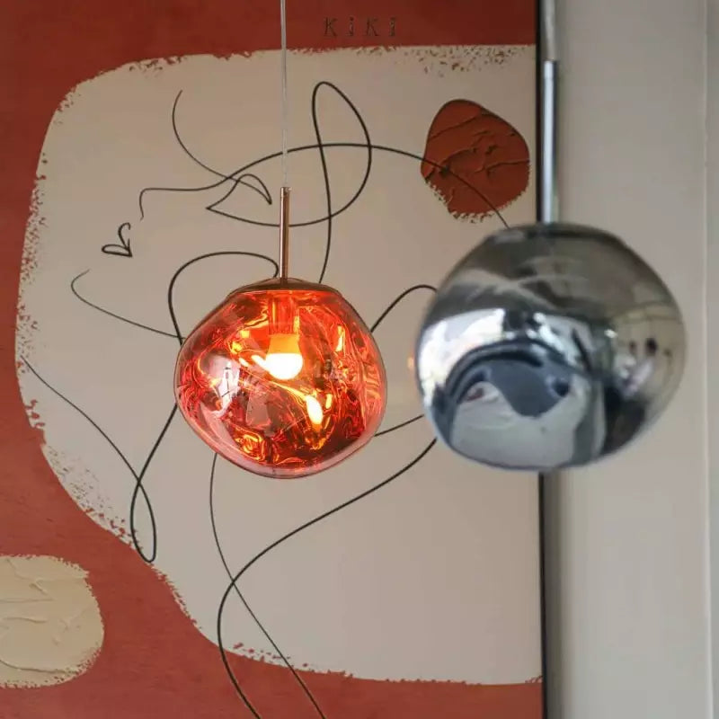 Stylish Glass Pendant Modern Ceiling Lamp