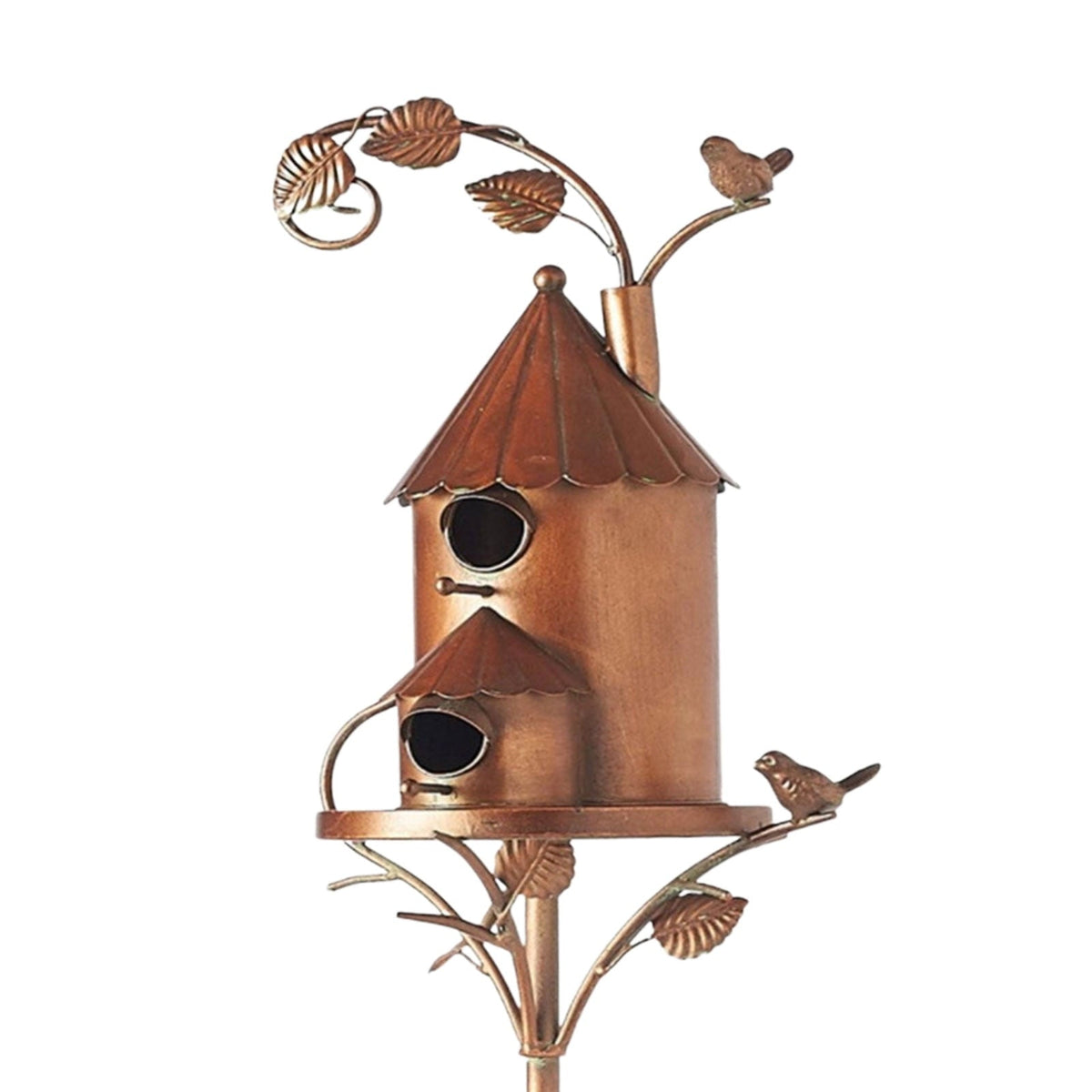 Decorative Metal Birdhouse Garden Decoration