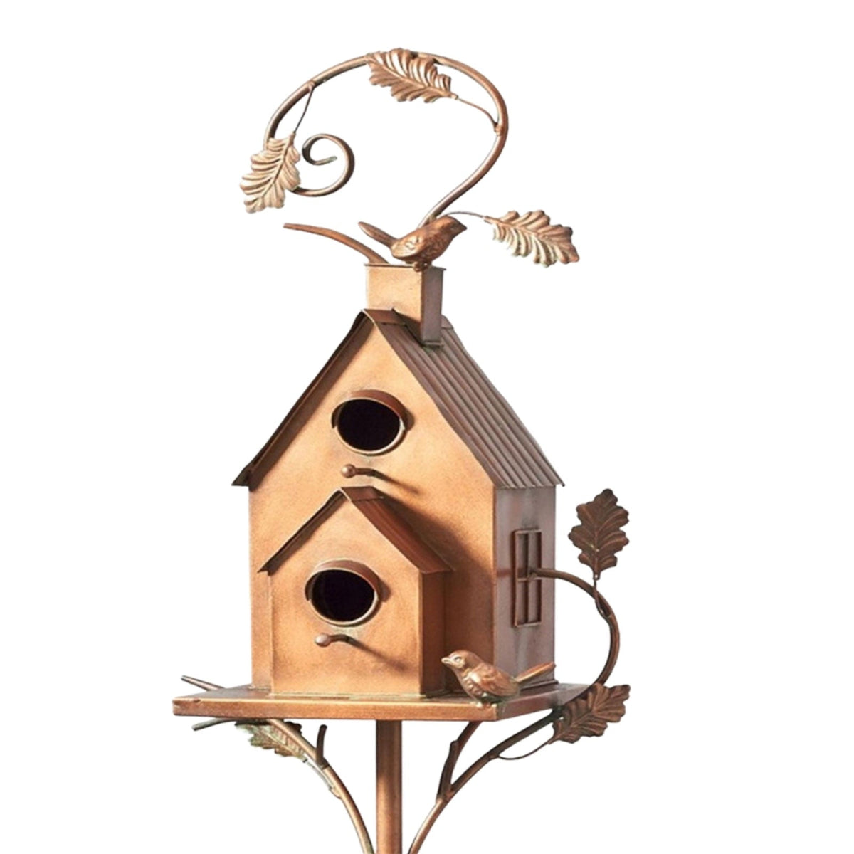 Decorative Metal Birdhouse Garden Decoration