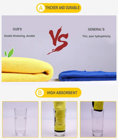 Premium Auto Microfiber Cleaning Towel