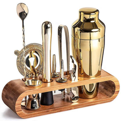 Premium 10-Piece Home Cocktail Bar Set