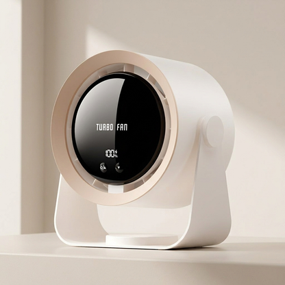 Bladeless Fan Portable Air Circulator with LED Display - yeezlab