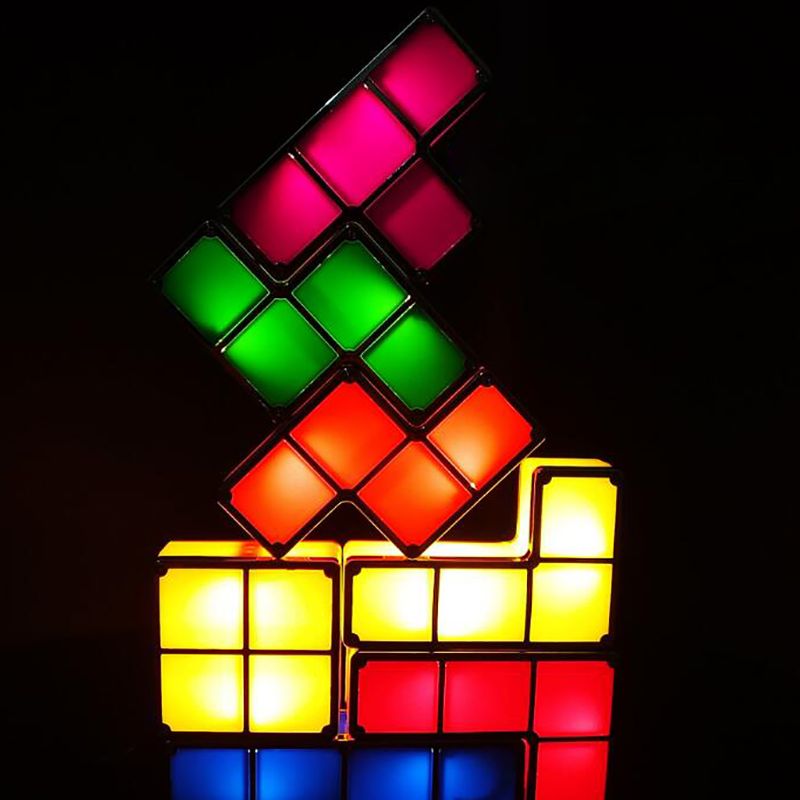 Colorful Block LED Desk Lamp
