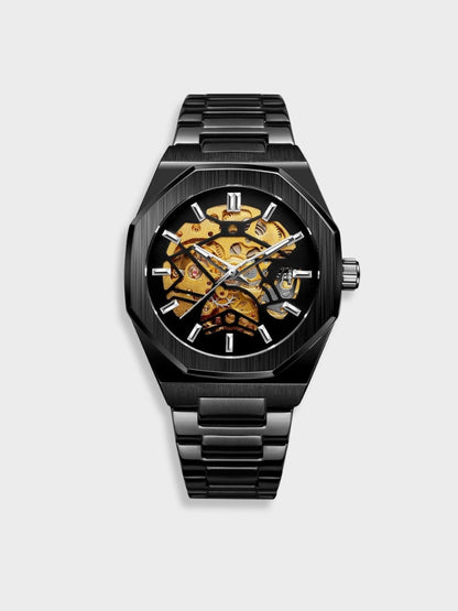 Luxury Chronograph Leather Watch - Classic Stylish Timepiece