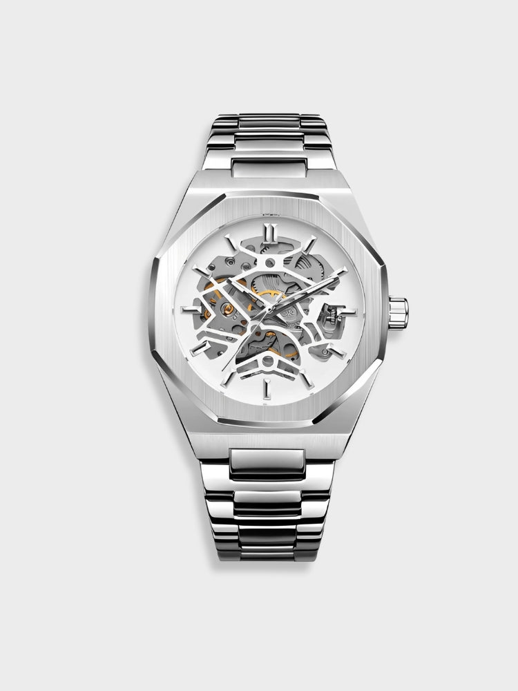 Luxury Chronograph Leather Watch - Classic Stylish Timepiece