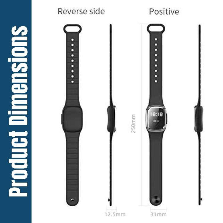 Waterproof Mosquito Repellent Wristband for Outdoor Use