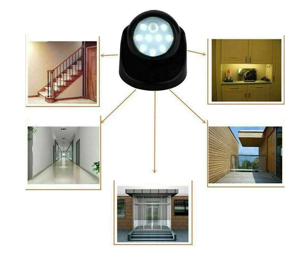 Wireless Motion Sensor Outdoor Lamp