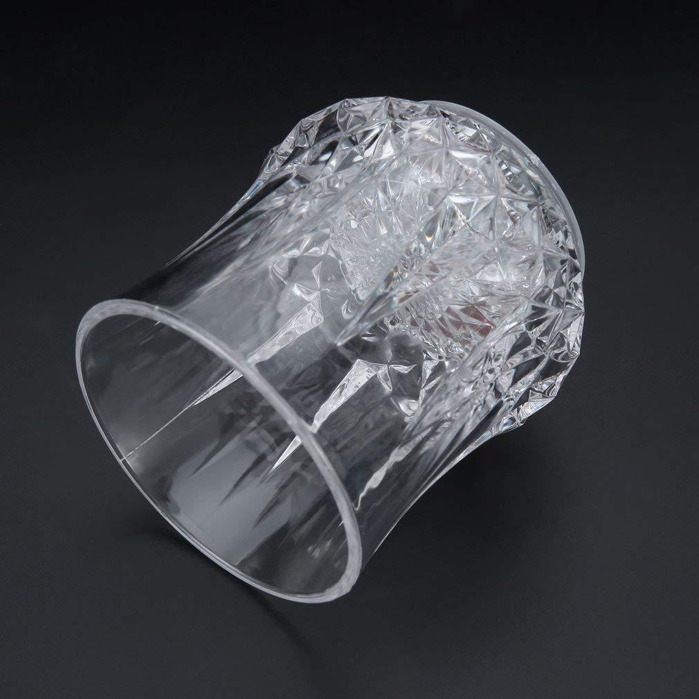 Color Changing LED Glass Table Lamp