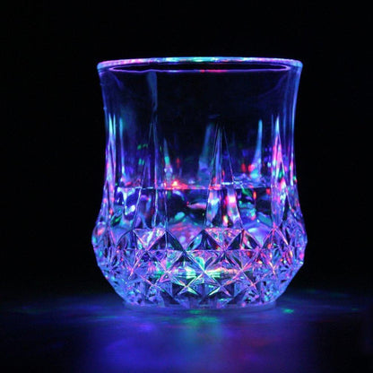 Color Changing LED Glass Table Lamp