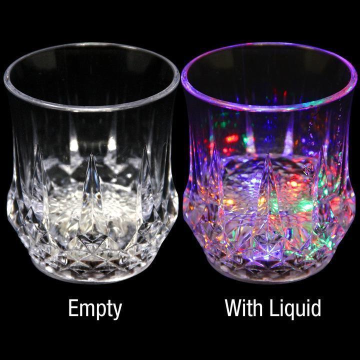 Color Changing LED Glass Table Lamp