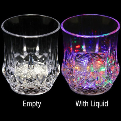 Color Changing LED Glass Table Lamp