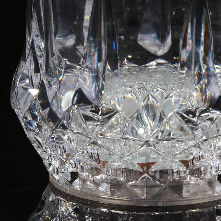 Color Changing LED Glass Table Lamp