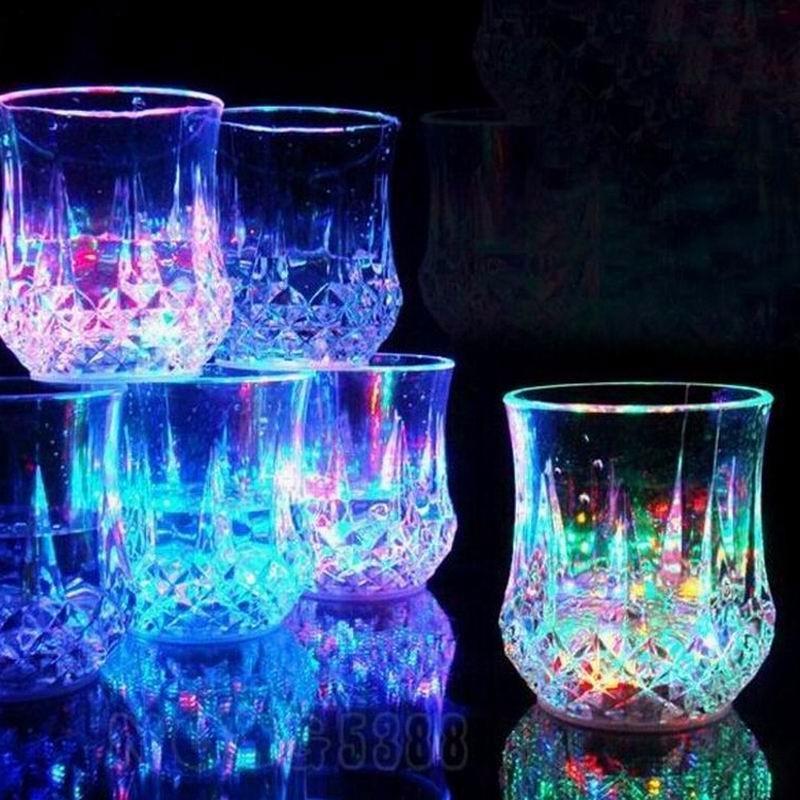 Colorful Water Activated LED Glass Lamp - Yeezlab