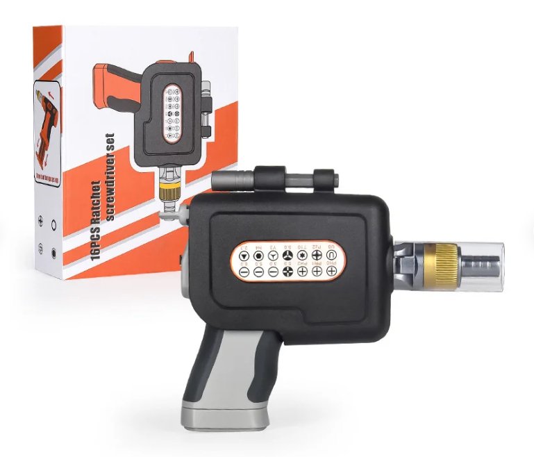 Versatile 180 Degree Adjustable Ratchet Tool Set