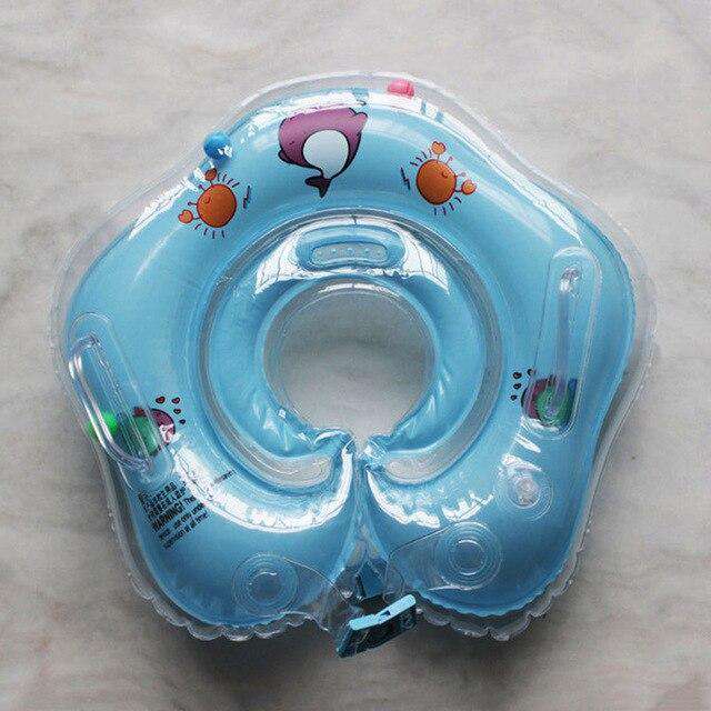 Soft baby swim neck float safety ring