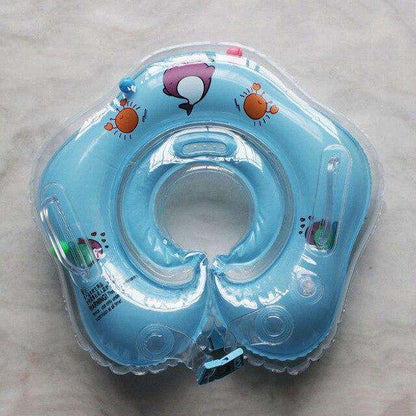 Soft baby swim neck float safety ring