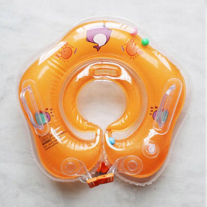 Soft baby swim neck float safety ring