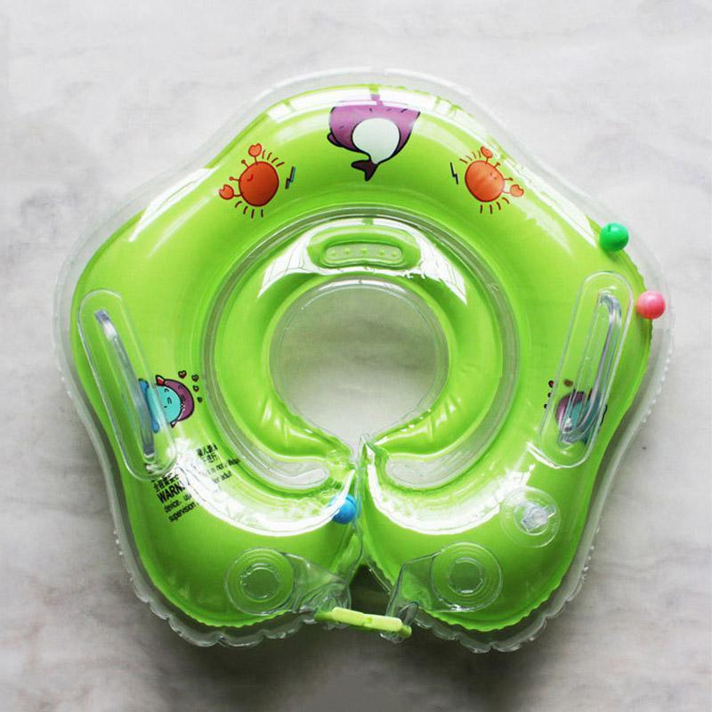 Soft baby swim neck float safety ring