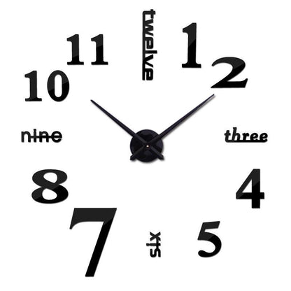 Modern Quartz Wall Timepiece