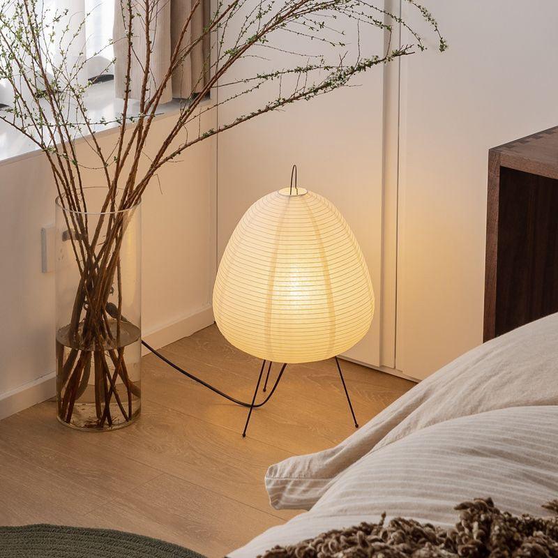 Traditional Rice Paper Floor Lamp for Warm Ambiance - Yeezlab