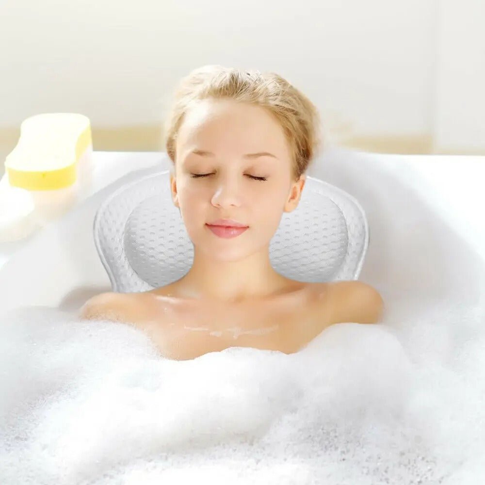 Comfortable Bath Pillow with Air Mesh Support - Yeezlab