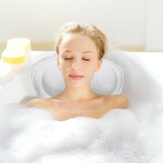 Comfortable Bath Pillow with Air Mesh Support - Yeezlab