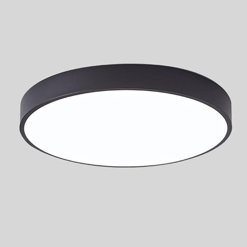 Scandinavian Wooden LED Ceiling Lamp – Round Design