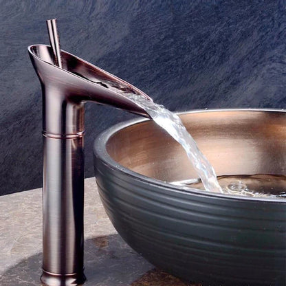 Luxury Bronze Single Handle Bathroom Faucet