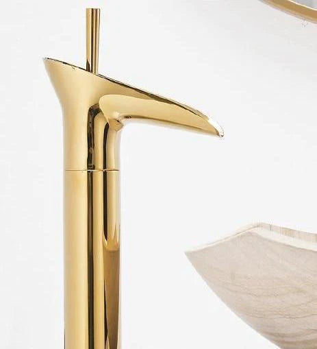 Luxury Bronze Single Handle Bathroom Faucet