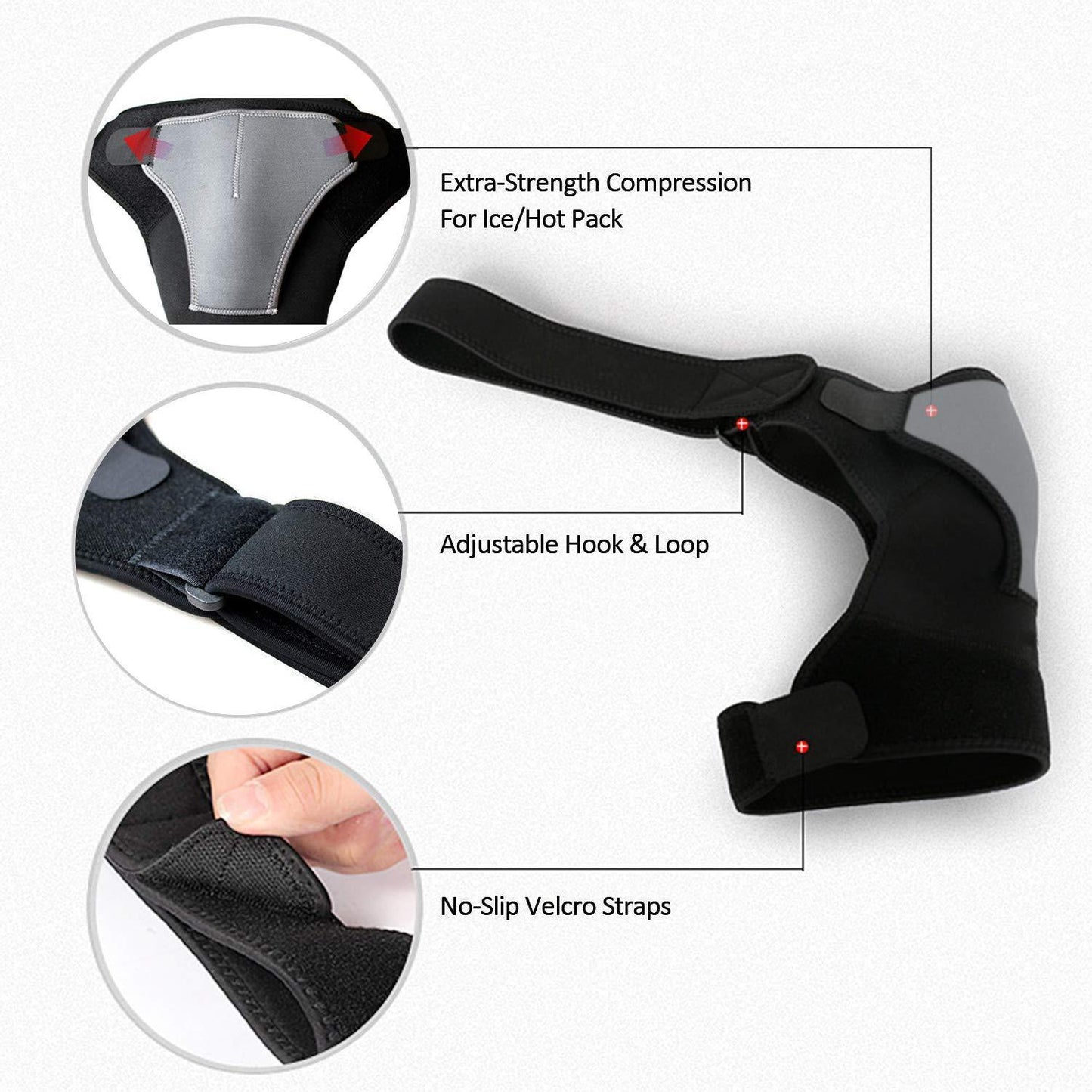 Comfortable Shoulder Stability Wrap