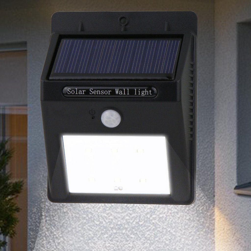 Wireless Solar Powered Motion Sensor Wall Lamp - Yeezlab