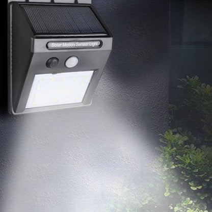 Wireless Solar Powered Motion Sensor Wall Lamp