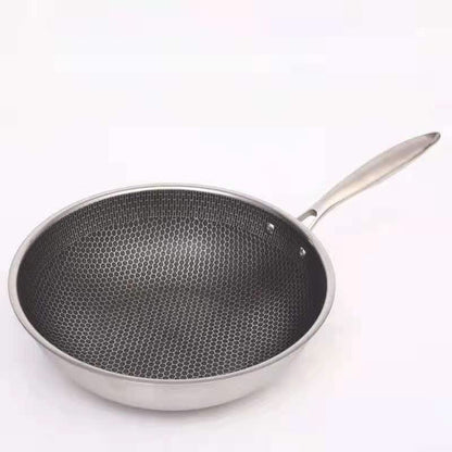 Premium 12 Inch Non Stick Stainless Steel Fry Pan