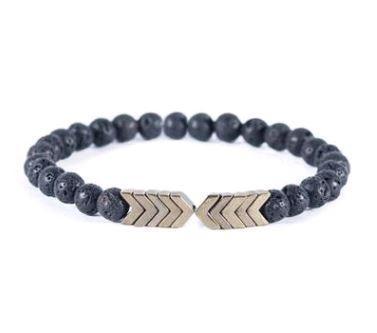 Aromatic Lava Stone Essential Oil Bracelet