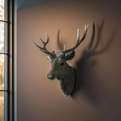 Rustic Deer Antler Wall Decoration for Home