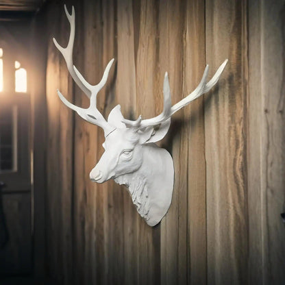 Rustic Deer Antler Wall Decoration for Home